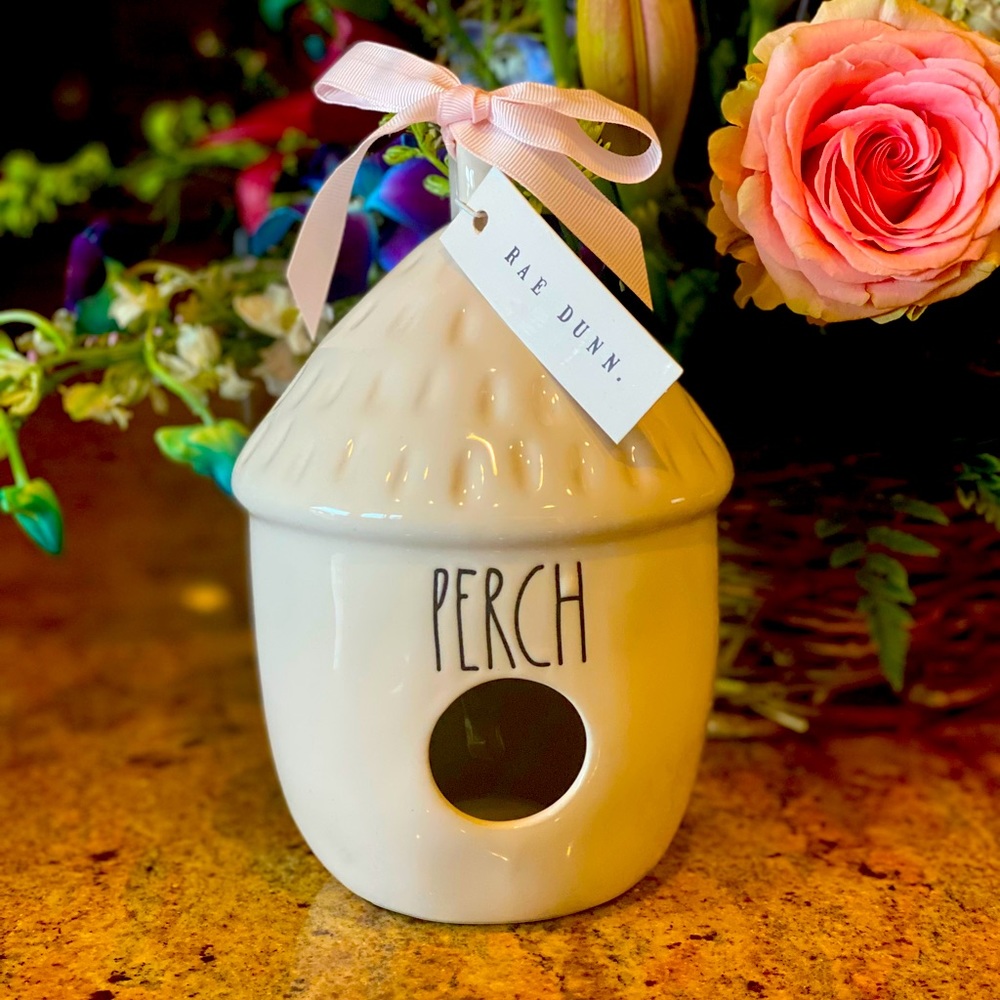 NWT Rae Dunn “Perch” Birdhouse by Magenta.